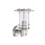 Stainless Steel IP44 Outdoor Light with Motion Sensor