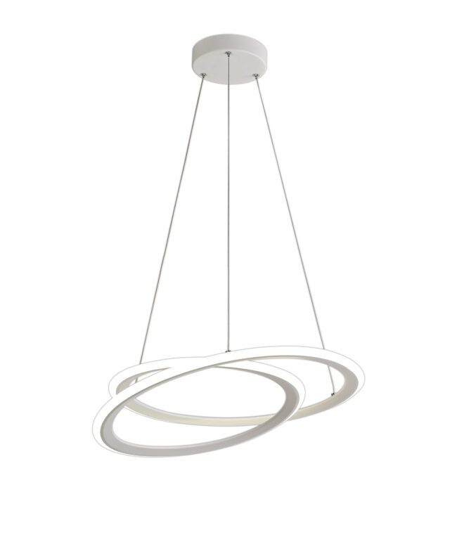 lavish_ Modern circular Lord LED Ceiling Light suspended from the ceiling, enhancing your interior design and home decor.