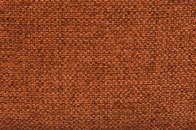 lavish_ Close-up texture of Axton Dining Chair - Rust woven fabric.